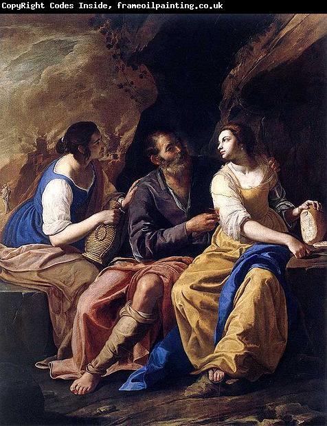 Artemisia gentileschi Lot and his Daughters